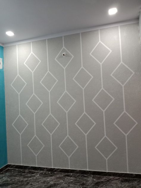 Wall Structure Paint Design For Bedroom, Hall Textured Wall Design, Wall Structure Paint Design For Hall, Interior Wall Texture Pattern, Exterior Wall Texture Patterns, Painting Tape Designs, Textured Wall Paint Designs, Wall Texture Patterns, Room Texture