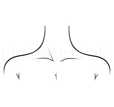 How To Draw A Neck, Step by Step, Drawing Guide, by Dawn | dragoart.com Drawing Ideas Body Sketch Step By Step, Drawing Anime Body Step By Step, Neck Anime Drawing, Drawing A Neck, Woman Neck Drawing, Neck Drawing Female, Face And Neck Drawing, How To Draw Shoulders Female, How To Draw A Jawline