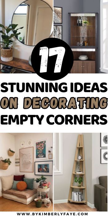 Give purpose to the space with these 17 Stunning Ideas On How To Decorate Empty Corners, Ways To Decorate Empty Corners, Empty Corners Ideas Fall Apartment Decor, Small Dressing Table, Small Console Table, Small Accent Tables, Statement Chairs, Craft Station, Corner Space, Small Bench, Work From Home Tips