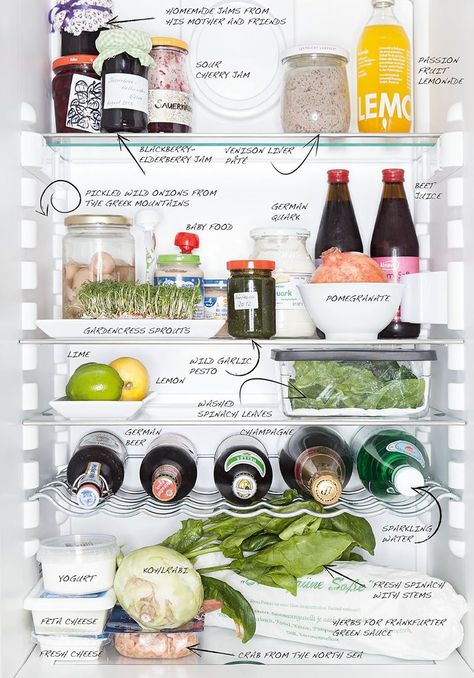 Wolfsburg Germany, Fridge Organisation, Wild Garlic Pesto, Lemon Pesto, Wild Onions, Sour Fruit, Nice Homes, Food Motivation, Fridge Door