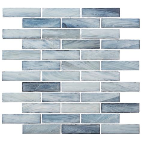 Andova Tile offers a unique appearance unachievable with conventional tiles. They can be used in virtually an unlimited range of applications. Coastal Kitchen Backsplash Ideas, Coastal Kitchen Backsplash, Mosaic Backsplash Kitchen, Glass Brick, Blue Tile, Coastal Kitchen, Blue Bathroom, Glass Mosaic Tiles, Gloucester