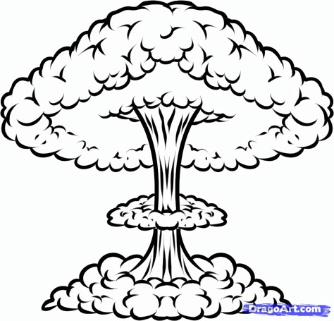 how-to-draw-a-nuke-nuclear-blast-step-7_1_000000134173_5.gif (890×854) Nuclear Explosion Drawing, Mushroom Cloud Drawing, Nuclear Drawing, Nuke Drawing, Liquid Drawing, Explosion Drawing, Cartoon Gif, Graffiti Art Letters, Mushroom Cloud