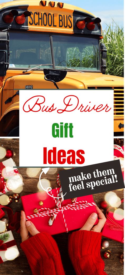 Coworker Christmas Gift Card Ideas, Bis Driver Appreciation Gifts, Bus Driver Gift Ideas, Fun Christmas Gifts For Teachers, Bus Driver Christmas Gifts Ideas, Bud Driver Gifts, Gift Ideas For Bus Driver, Bud Driver Christmas Gifts, Bus Driver Gift