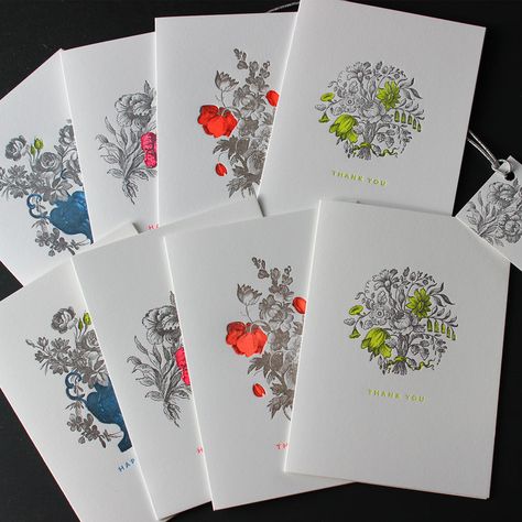 Floral-Bouquet-Letterpress-Greeting-Set Sesame Letterpress, Letterpress Holiday Cards, Acne Medication, Letterpress Design, Letterpress Greeting Cards, Letterpress Stationery, Holiday Tags, Valentine Tags, Benzoyl Peroxide