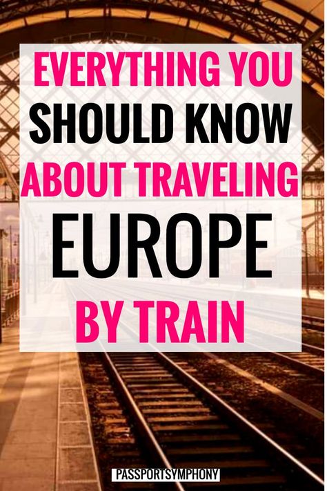 Europe By Train, Europe Train Travel, Europe Train, Train Adventure, Travel In Europe, Traveling Europe, Travel Through Europe, Europe Itineraries, Travel Essentials List