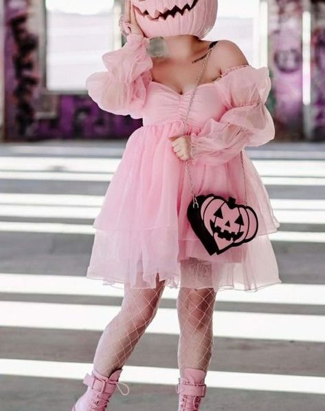 Embrace spooky chic with our Pink Pumpkin Dress! Perfectly cute for Halloween vibes! 🎀💗 . . . . . . . . . . Following & Comment About This Picture & Outfits @halloween.pumpkin.queenx . . . . . . . . . . . . #halloweenstyle #pinkpumpkin #pinkpumpkins #halloween #happyhalloween #trickortreat #jackolantern #thehalloweencoven #spookyseason #october #spookyvibes #halloweennight #octobernights #halloweenlife #halloweeneveryday #halloweennostalgia #itsthegreatpumpkincharliebrown #thegreatpumpkin #c... Pink Witch Aesthetic, Witch Aesthetic Outfit, It's The Great Pumpkin Charlie Brown, Pink Witch, Spooky Chic, Pumpkin Dress, Halloween Everyday, Pink Pumpkin, Pink Pumpkins