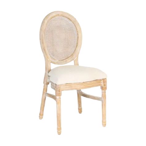 Rattan Back Louis Chair | Showit Blog Rattan Chair Wedding, Louis Chairs, Rattan Chair, Wedding Chairs, Event Rental, Preston, Event Decor, Dining Chairs, Furniture