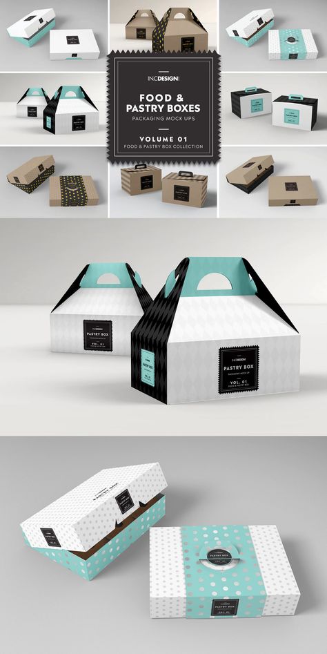 Bakery Boxes Packaging Aesthetic, Pie Box Packaging Design, Bakery Box Packaging Design, Food Packing Box Design, Pastry Box Design, Pastry Box Packaging Design, Pastry Box Ideas, Pastry Packaging Ideas, Pastry Packaging Design