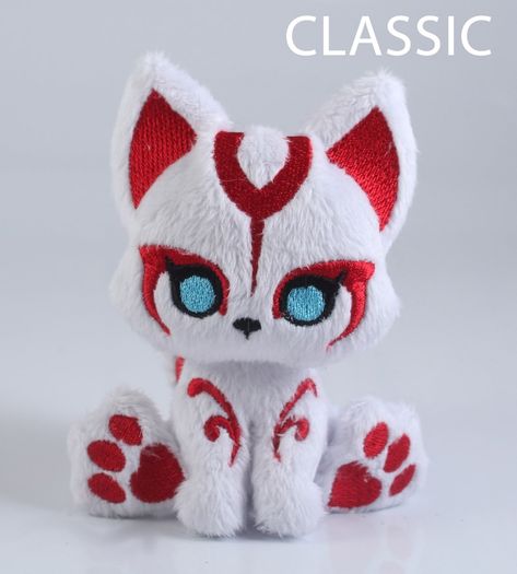 Fox Plushie, Fox Stuffed Animal, Fox Doll, Kitsune Fox, Bts Wings, Wolf Spirit Animal, Plushie Patterns, Sewing Stuffed Animals, Kawaii Plush