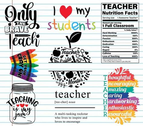 Teacher Tumbler Cups Sublimation, Teacher Tumbler Svg, Teacher Decals, Teacher Tumbler Wrap, Weekly Planner Sheets, Teacher Images, Packaging Business, Appreciation Gifts Diy, Teacher Appreciation Gifts Diy