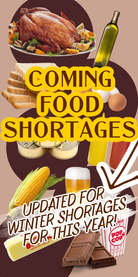 FOOD SHORTAGE PREP LIST Possible Winter Food Shortage Coming Soon Emergency Printable, Emergency Preparedness Binder, Best Emergency Food, Preparing For Winter, Emergency Preparedness Items, Food Shortage, Emergency Preparedness Food Storage, Best Survival Food, Survival Food Storage