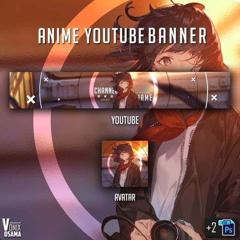 Youtube Banner Music, Anime Banner For Youtube, Anime Youtube Banner, Youtube Banner Anime, Youtube Banner Gaming, Banner Gaming, Superhero Wallpaper Iphone, Earn Money From Youtube, Profile Banners