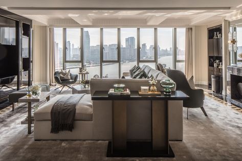 Practice: Elicyon Project: Shanghai  Location: Shanghai, China British Living Room, Shanghai Apartment, Pent House Design, Calm Mood, International Interior Design, Luxury Contemporary, Residential Apartments, The Calm, Contemporary Interior Design