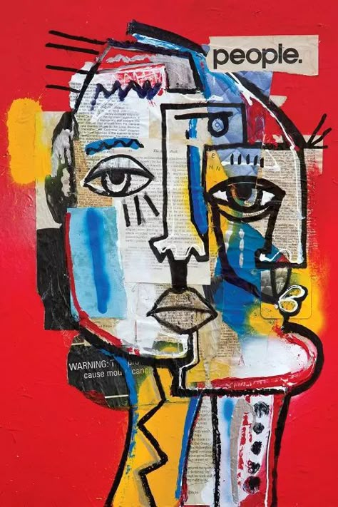 معرض فني, Basquiat Art, Soyut Sanat Tabloları, Tableau Art, Arte Sketchbook, Arte Inspo, Piece Of Art, Painting Art Projects, Funky Art