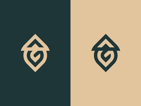 AG Monogram by mwh_design on Dribbble Ag Monogram, Ag Logo, Tree Top, Tree Tops, Monogram Design, Infiniti Logo, Creative Professional, Global Community, Logo Design