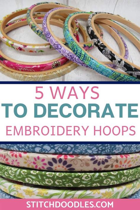 Finishing Embroidery Hoop, Embroidery Knots, Finish Embroidery, Paint Embroidery, Embroidery Hoop Decor, Embroidery Hoop Art Diy, Embroidery Stitches Beginner, Embroidery Hoop Crafts, Cross Stitch Hoop