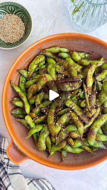 March 7, Edamame, Sin Gluten, Asian Recipes, Air Fryer, Healthy Recipes, Snacks, Van, On Instagram