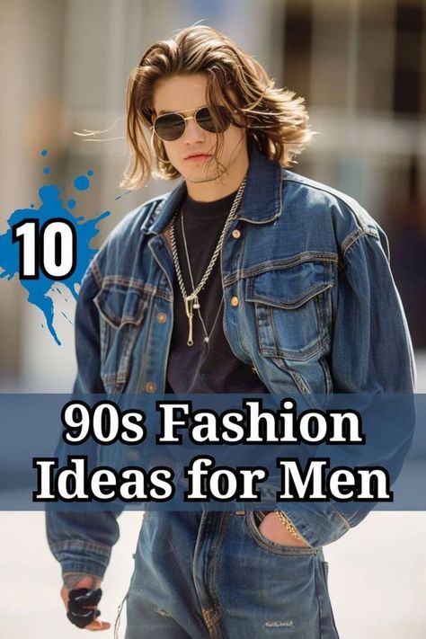 Find out the ultimate 90s fashion inspiration with our article on ten 90s fashion men ideas. Dive into vintage vibes and explore iconic 90 style outfits that defined the decade. From grunge to preppy, these 90s outfits ideas will help you recreate the era's coolest looks. Whether you're nostalgic or just love retro fashion, this guide has all the tips you need to rock 90s fashion with confidence. Embrace the throwback trends and elevate your wardrobe with timeless 90s style outfits.  Halloween, Shorts, 90s Party Outfit Men, 90s Streetwear, 90s Party Outfit, 90s Fashion Men, 90s Theme Party Outfit, 90s Mens, 90s Men 90s Men Style Outfits, Outfit 90s Hombre, 90s Outfit Ideas Men, Retro Outfits 90s Men, 90s Fits Men, 90s Party Outfit Men, 90 Style Outfits 90s Fashion Men, 90’s Outfits Men, 90s Men Outfits