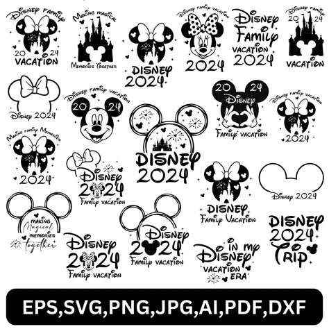 Disney Family Shirt, Disney Cricut Svg, Family Disney Shirts Ideas, Disney Tshirts Family Vacations, Disney Family Shirts 2024, Disneyland Paris Family Shirts, Disney Family Trip Shirts 2024, Disney Trip Svg, Disney Family Vacation Shirts 2024