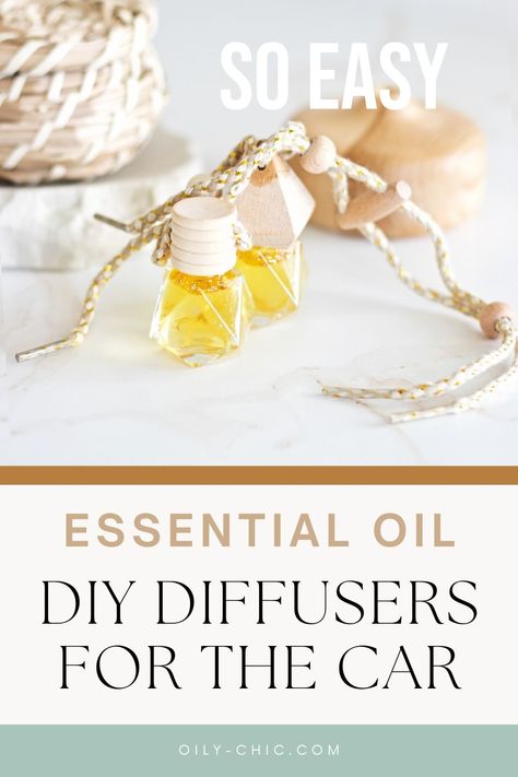 Whether planning a road trip, regularly commuting to work, or driving the kid's carpool, I know you’ll enjoy making an essential oil DIY diffuser for the car! Essential Oils For Car, Car Diffuser Diy, Diy Car Diffuser, Car Diffuser Blends, Air Freshener Diy Essential Oils, Diy Oil Diffuser, Air Freshener Recipes, Diy Essential Oil Diffuser, Car Air Freshener Diy