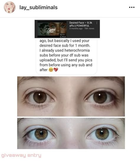 Lay Subliminals Results, Eye Subliminal Results, Desired Face Subliminal, Subminal Results, Mewing Result, Subliminals Aesthetic, Ideal Eyes, Subliminal Results, Youre Like Really Pretty