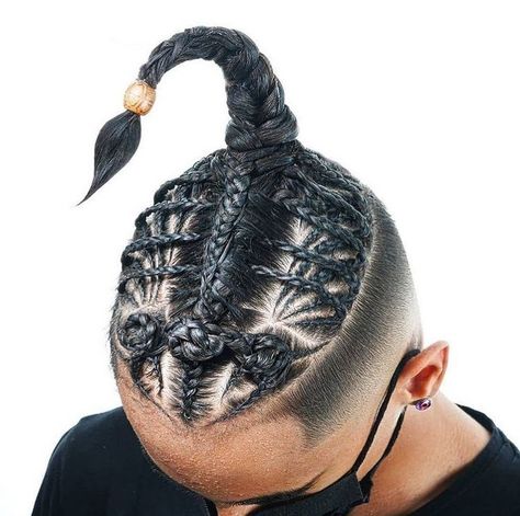 Braid Designs For Men, Cornrow Styles For Men, Hair Designs For Men, Braid Styles For Men, Boy Braids Hairstyles, Cornrow Hairstyles For Men, Braids For Boys, Dreadlock Hairstyles For Men, Viking Hair