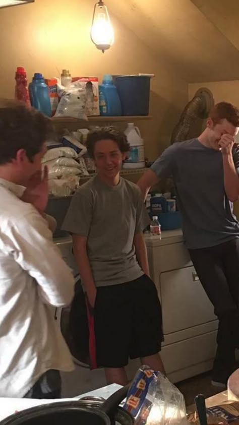 Jeremy, Ethan, & Cameron on set. #Shameless Social Media Au, Carl Gallagher, D Angelo, Actors, Instagram Posts