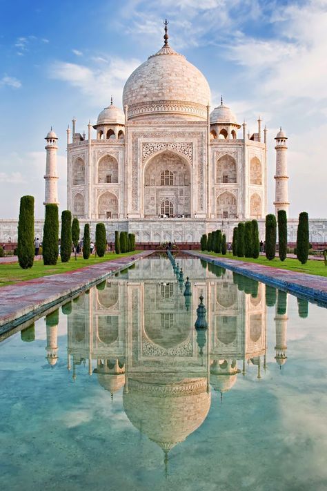 Tac Mahal, تاج محل, Taj Mahal India, The Taj Mahal, Famous Buildings, India Tour, Foto Inspiration, Beautiful Places To Travel, Beautiful Buildings