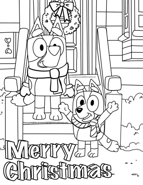 Bluey Holiday coloring pages - Instant downloads Bluey Coloring Pages Free Christmas, Bluey Coloring Pages Christmas, Thanksgiving Coloring Pages Bluey, Bluey Thanksgiving Coloring Pages, Winter Holiday Coloring Pages, Christmas Coloring Pages Toddler, Christmas Bluey Coloring Pages, Coloring Papers Printable, Bluey Christmas Coloring Pages