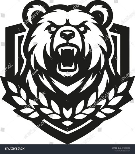 Find Illustration Bear Mascot Vector Logo stock images in HD and millions of other royalty-free stock photos, 3D objects, illustrations and vectors in the Shutterstock collection. Thousands of new, high-quality pictures added every day. Bears Logo, Bear Mascot Logo, Bear Mascot, Spirit Gear, Bear Logo, Sports Logo, Black Bear, Vector Logo, Image Illustration