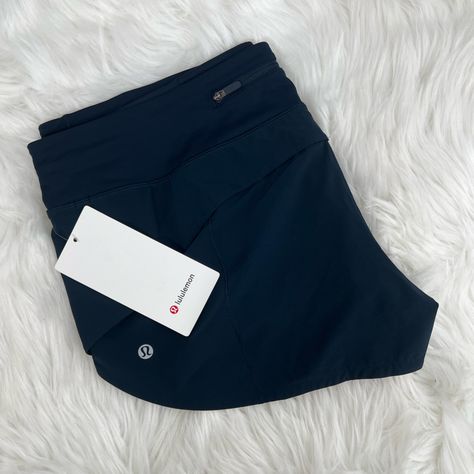 Lululemon Speed Up Lr Short 2.5” *Lined Size 12 True Navy Trnv Fame Clothes, Shorts Lululemon, Lululemon Shorts, Athletic Shorts, Speed Up, Ups, Lululemon Athletica, Color Blue, Size 12