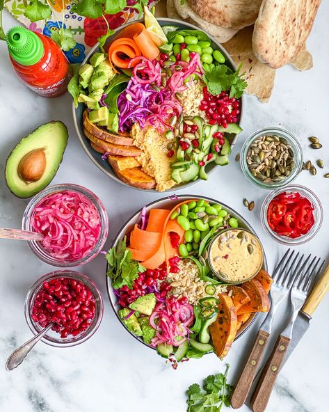 Salat Bowl, Power Bowl Recipe, Healthy Bowls Recipes, Work Meals, Lunch Bowl, Vegan Bowls, Buddha Bowl, Lunch To Go, Food Goals