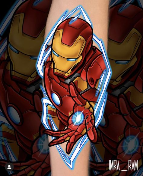 Really Bad Tattoos, Convention Tattoo, Iron Man Tattoo, Key Drawings, Hero Tattoo, Bio Organic Tattoo, Joker Tattoo Design, Gamer Tattoos, Organic Tattoo