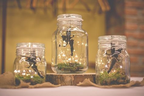 Peter Pan Wedding, Neverland Party, Peter Pan Neverland, Peter Pan Nursery, Diy Party Crafts, Fairy Baby Showers, Peter Pan Party, Fairy Garden Birthday Party, Babyshower Party