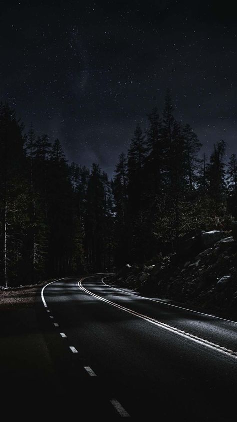 Night Forest Road IPhone Wallpaper HD - IPhone Wallpapers : iPhone Wallpapers Road Iphone Wallpaper, Forest Wallpaper Iphone, Black Hd Wallpaper Iphone, Thor God, Watch Wallpapers, Dark Mountains, Iphone Wallpaper Hd, Hd Dark Wallpapers, Wallpapers Ipad