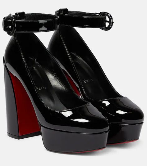 Christian Louboutin | Discover at Mytheresa Louboutin Online, Red Bottom Heels, Dr Shoes, Cute Shoes Heels, Louboutin Heels, Fancy Shoes, Pretty Shoes, Dream Shoes, Designer Heels