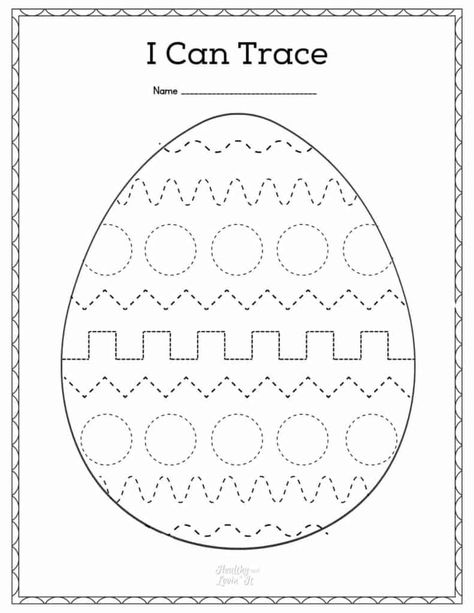 Easter Tracing Worksheets, Easter Tracing, Pre Writing Worksheets, Pre Writing Skills, Fun Preschool Worksheets, Easter Activities For Preschool, Easter Writing, Easter Kindergarten, Tracing Worksheets Free