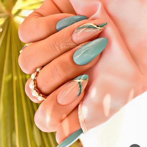 Green Toe Nails, Almond Acrylic Nails Designs, Elegant Touch Nails, Nails Care, Sunflower Nails, Red Acrylic Nails, Gel Nail Art Designs, Fancy Nails Designs, Simple Gel Nails