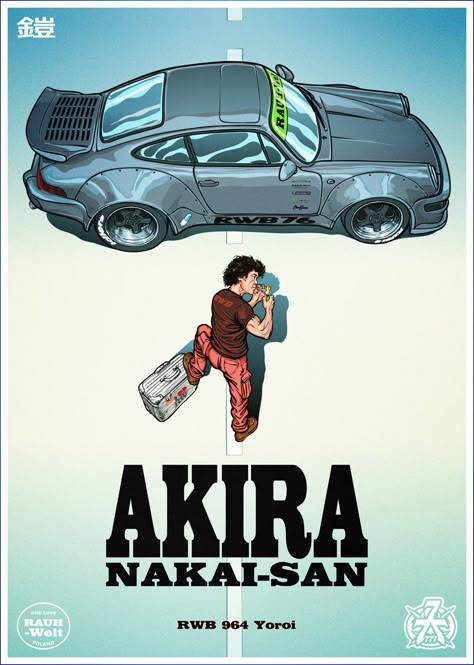 Akira Poster, Kereta Sport, Rauh Welt, Serie Bmw, Jdm Wallpaper, Cool Car Drawings, Ferdinand Porsche, Automotive Artwork, Car Artwork