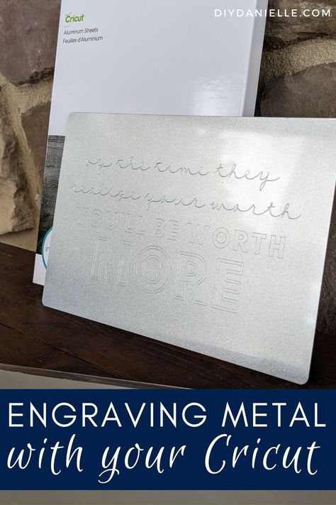 Engraving With Cricut Maker, Cricut Engraving, Cricut Hacks, Cricut Images, Aluminum Sheets, Free Cricut, Plant Projects, Cricut Craft, Cricut Files