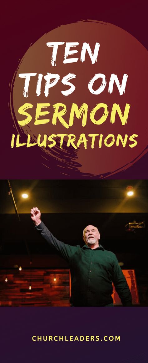 Sermon illustrations can be a glorious bridge in a sermon between the text of God's Word and the congregation. A good illustration can open up a passage of Scripture, bring understanding to God's people, and touch their hearts with application. #sermons #preaching #pastor Sermon Preparation, Bible Preaching, Sermon Outlines, Sermon Ideas, Outreach Ideas, Sermon Illustrations, Good Illustration, Church Outreach, Planting Ideas