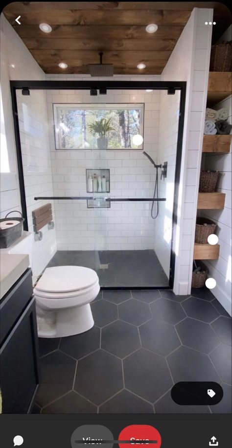 Guest Bathroom Remodel, Interior Design Per La Casa, Bathroom Redesign, Bathroom Remodel Designs, Bathroom Remodel Shower, Basement Bathroom, Bathroom Inspiration Decor, Bathroom Renos, House Bathroom