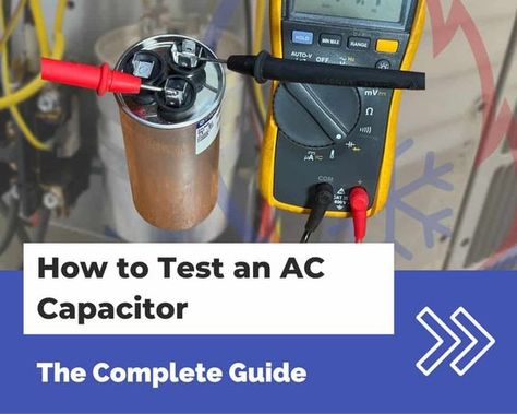 In this article, I’ll go over the steps that you need to take to test your AC capacitor. Electrical Tips, Ac Capacitor, Hvac Training, Air Conditioner Maintenance, Hvac Design, Basic Electrical Wiring, Hvac Air Conditioning, Air Conditioning Maintenance, Electrical Maintenance