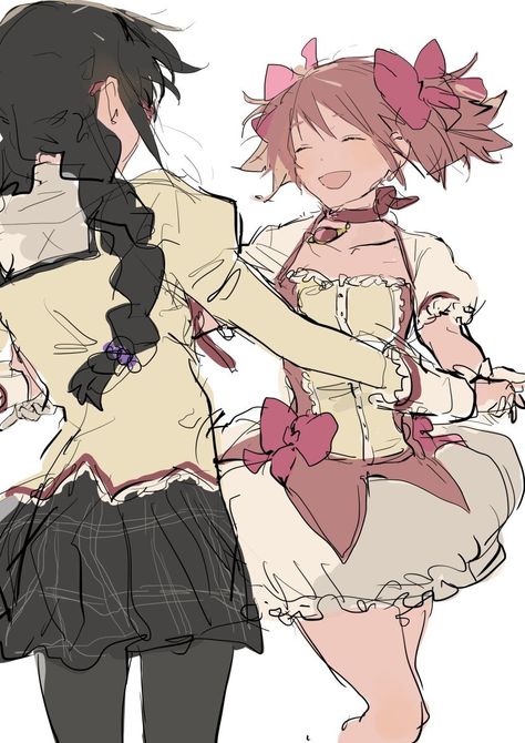 Mahō Shōjo Madoka Magica, Mahō Shōjo, Puella Magi Madoka Magica, Madoka Magica, Art Reference Poses, Magical Girl, 그림 그리기, Pretty Art, Anime Fanart