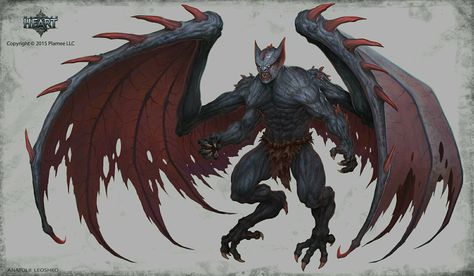 Vampire artstation Vampire Beast Form, Vampire Dragon, Vampire Demon, Monster Vampire, Creature Fantasy, Monster Artwork, Beast Creature, Vampires And Werewolves, Ange Demon