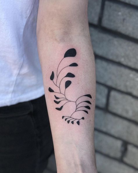 Cate on Instagram: “Alexander Calder’s mobile from yesterday! I actually got to see this mobile in real life at the Tate modern in London a few weeks ago” Calder Tattoo, Tattoo 2022, Style Development, The Tate Modern, Tattoo Concepts, Alexander Calder, Line Art Tattoos, Tate Modern, Tattoo Style