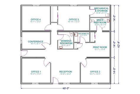 Small Office Layout, Office Building Plans, Office Layout Plan, Room Layout Design, Office Floor Plan, Medical Office Design, Office Plan, Home Design Software, Office Floor