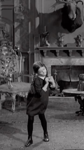 ⚡️NOTART⚡️ on Instagram: "Original Wednesday Addams Dance, 1964 6 year-old Lisa Loring in The Addams Family 🎞️ (the series 1964-1966) #notarton #theaddamsfamily #wednesdayaddams #wednesday #series #lisaloring" Old Wednesday Addams, Lisa Loring, Wednesday Addams Dance, Wednesday Series, The Addams Family, Mood Off., October 31, Addams Family, Wednesday Addams