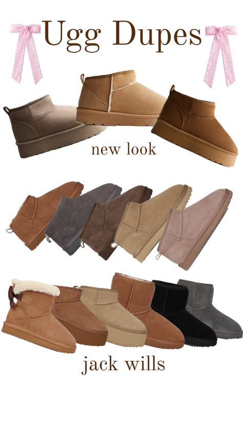 ugg alternative dupes #ugg #uggs #winter #ugg #dupe #boots #sherpa #sheepskin #sheepskinboots #uggdupe Ugg Alternative, Winter Ugg, Cute Uggs, Uggs For Cheap, Sheepskin Boots, Boots, Outfit Inspo, Clothes