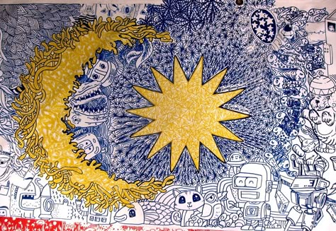 Yeah‼️ Happy 63rd Merdeka Day & Happy Malaysia Day to all Malaysians 💗🇲🇾🎉🎊 with this Merdeka blog banner captured from SiennyLovesDrawing’s collaborative art canvas in 2015 ✍🏻🎨🖌🇲🇾 It was a happy 😃 58th Merdeka art collaboration ✍🏻🎨🖌🇲🇾 with her Doodicts art gang 👩🏻‍🎨👩🏻‍🎨👨🏻‍🎨👨🏻‍🎨, do enjoy reading her story via 🌐 https://siennylovesdrawing.wordpress.com/2015/08/17/art-collaboration-for-the-malaysia-58th-national-day/ This round, she 👩🏻 … Continue read Malaysian Doodle Art, Merdeka Doodle Art, Bendera Malaysia Art, Doodle Merdeka Malaysia, Merdeka Malaysia Art, Doodle Merdeka, Malaysia Drawing, Happy Malaysia Day, Malaysia Art